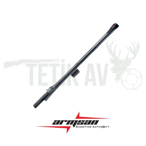 Armsan A620 Slug 20 kalibre yedek namlu, hassas avcılık için fiber optik nişangahlı.