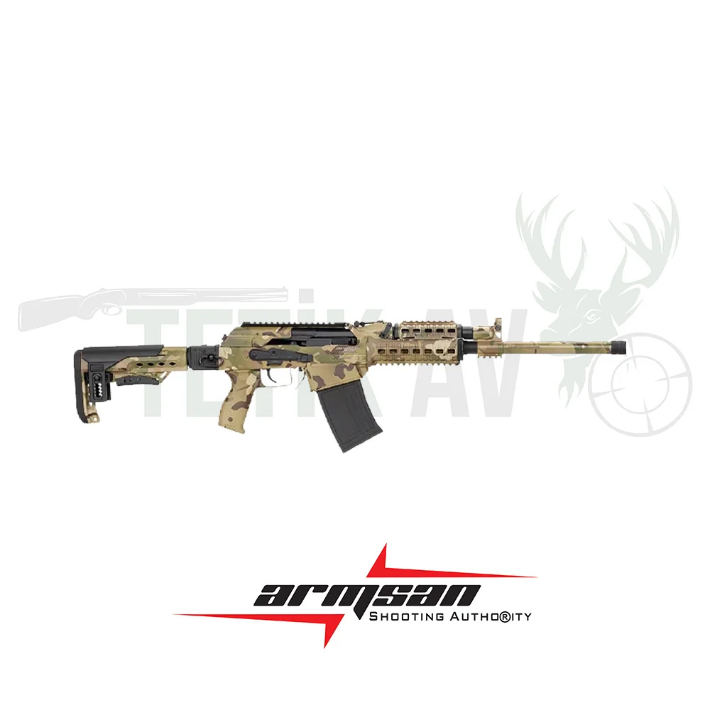 Armsan Armtac RS-S1 Multicam Tüfek Armsan Armtac RS-S1 Multicam 12 Kalibre taktik yarı otomatik şarjörlü av tüfeği.