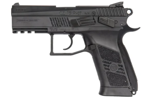 ASG CZ 75 P-07 Duty siyah blowback 4.5mm CO2 havalı tabanca