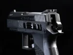 Siyah Asg Cz 75 P-07 Duty blowback 6mm CO2 taktik airsoft tabanca modeli.