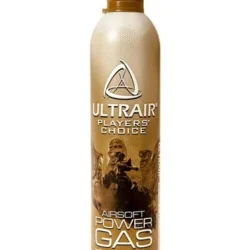 ASG Ultrair 570 ml green gas, airsoft silahları için yüksek performanslı ve silikonlu itici gaz.