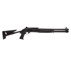 Benelli M4 teleskopik 12 Kalibre taktik yarı otomatik av tüfeği.