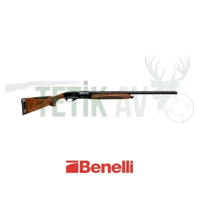 Benelli Raffaello Black 12 kalibre kinetik sistem ahşap yarı otomatik av tüfeği.