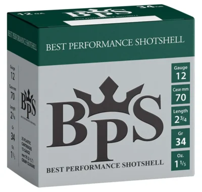 BPS 34 gram 12 kalibre av fişeği yüksek isabet ve durdurucu güç