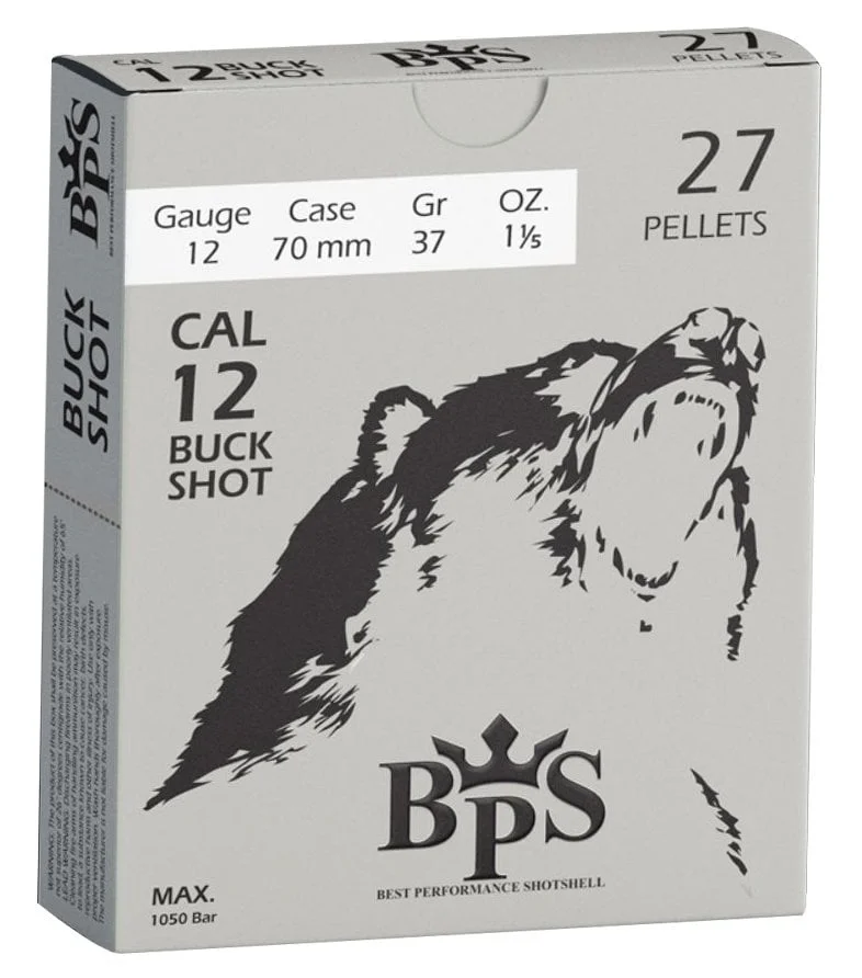 BPS 37 Gr 12 Kalibre Şevrotin BPS 37 Gr 7-0 27 Pellets 12 kalibre şevrotin domuz avı fişeği.