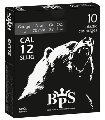 Bps 12 kalibre slug yivli tek kurşun domuz avı fişeği