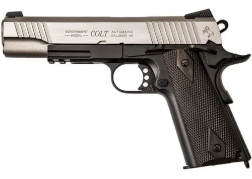 Cybergun Colt 1911 Black Dual Tone 6mm blowback airsoft tabanca.
