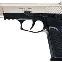 Ekol Es P66 Saten 4.5mm CO2 havalı tabanca, yüksek çıkış hızlı hedef ve atış silahı.