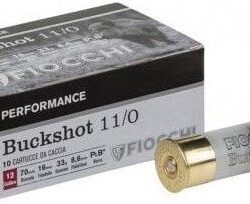 FIOCCHI BUCKSHOT 11/0 9 PELLETS - 12 CAL.