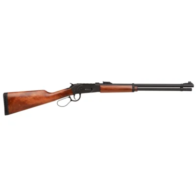 Hugtek LVR91 Steel siyah mat çelik gövdeli 36 kalibre lever action yivsiz av tüfeği.