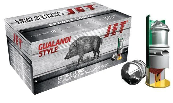 Jet Gualandi 12 Kalibre slug tek kurşun domuz kurşunu