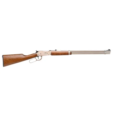 Khan Arms LR 1881 nikel kasa 36 Kalibre lever action levyeli av tüfeği.