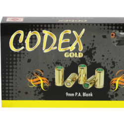 ÖZKURSAN CODEX GOLD 9 MM KURUSIKI MERMİSİ