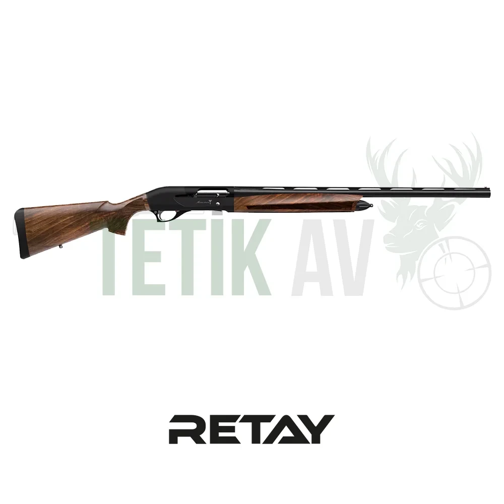 Retay Masai Mara 12 Kalibre Retay Masai Mara siyah 12 kalibre kinetik sistemli yarı otomatik av tüfeği.