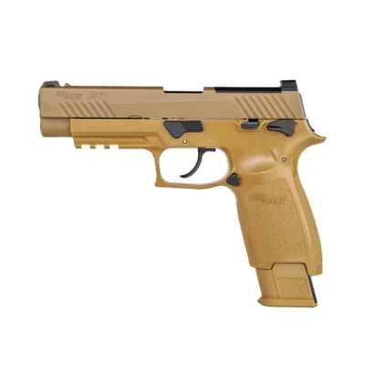 Sig Sauer P320 M17 Desert blowback özellikli 4.5mm havalı tabanca.