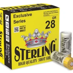 Sterling 12 kalibre 28 gram av fişeği, yüksek hızlı uçar avı mühimmatı.