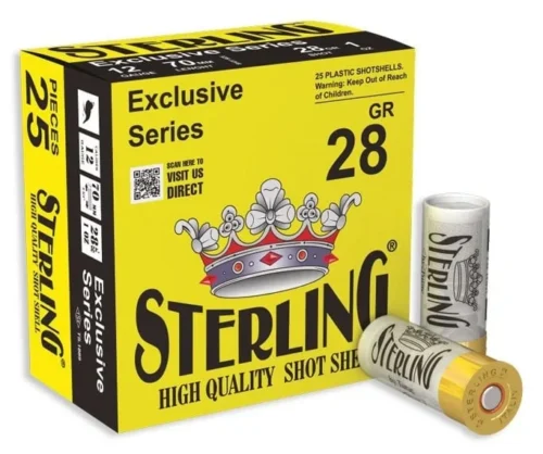 Sterling 12 kalibre 28 gram av fişeği, yüksek hızlı uçar avı mühimmatı.