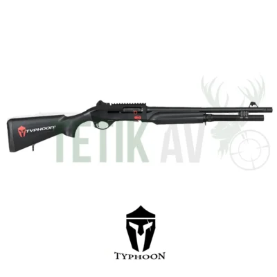 Typhoon T2 Speedy Tactical 12 Kalibre yarı otomatik taktik av tüfeği.