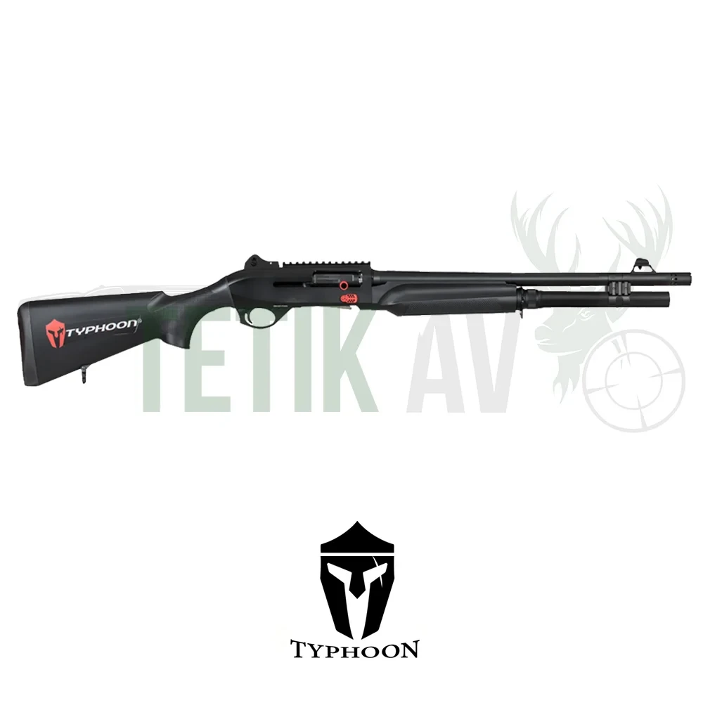 Typhoon T2 Speedy Tactical Tüfek Typhoon T2 Speedy Tactical 12 Kalibre yarı otomatik taktik av tüfeği.