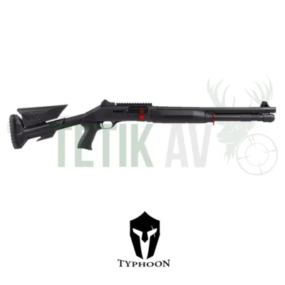 Typhoon T4 Tactical Puma 12 Kalibre yarı otomatik taktik av tüfeği.