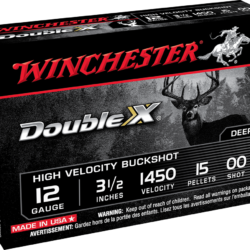 WINCHESTER (USA) DOUBLE-X SUPER MAGNUM BUCKSHOT 15 PELLETS - 12 CAL.