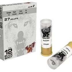 YAF BUCKSHOT 7/0 27 PELLETS - 12 CAL.