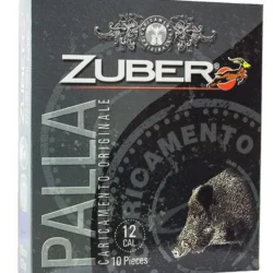 Zuber Palla 12 Kalibre tek kurşun av fişeği, yüksek isabet ve penetrasyon gücü.