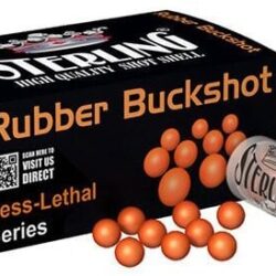 STERLING RUBBER KAUÇUK SAVUNMA 9 PELLETS BUCKSHOT - 12 CAL.