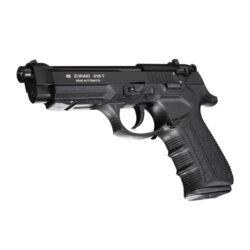 Zoraki 918 Kurusıkı Ses Tabancası — Beretta 92 tarzı polimer gövdeli, 18+1 kapasiteli tam boy model