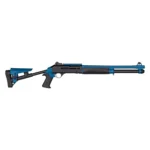 Aksa Crossfire Wi FX-02 12 kalibre mavi yarı otomatik taktik av tüfeği.