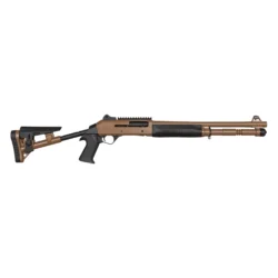 Aksa Crossfire Wi Fx-11 12 kalibre siyah yarı otomatik av tüfeği, taktik ve avcılık için.