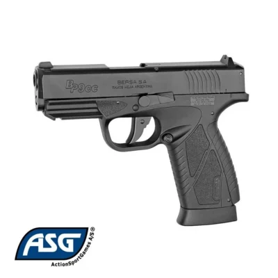 ASG Bersa BP9CC 4.5mm kalibre, blowback özellikli metal kızaklı CO2 havalı tabanca.