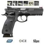 Asg Cz 75 SP-01 Shadow Siyah 4.5mm CO2 Havalı Tabanca