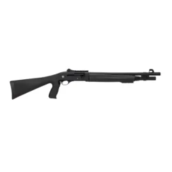 Ata Arms CY Taktik 12 Kalibre siyah yarı otomatik av tüfeği, savunma ve taktik.