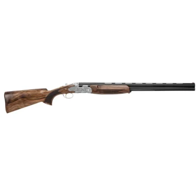 Ata Arms SP Gravürlü Delüks 12 kalibre ceviz kundaklı süperpoze av tüfeği