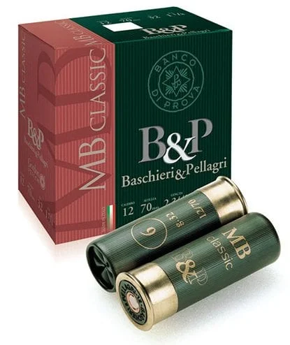 B&P MB Classic 32 Gram B&P MB Classic 32 gram 12 kalibre yüksek performanslı İtalyan av fişeği modeli.