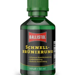 Ballistol Schnell-Brünierung 50 ml soğuk meneviş silah boyası ile profesyonel metal yüzey restorasyonu.