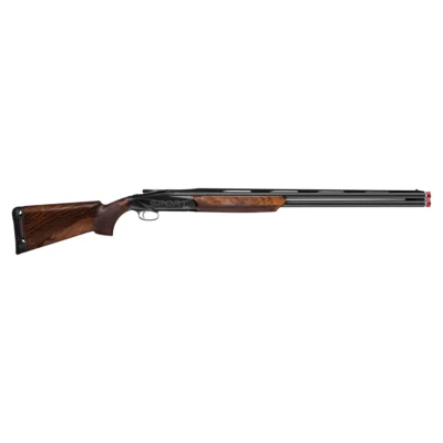 Benelli 828U Sport 12 kalibre süperpoze atış tüfeği, profesyonel trap ve skeet modeli.