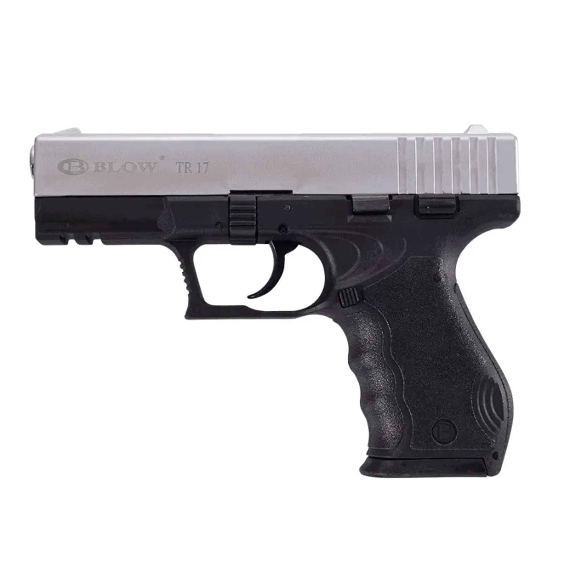 Blow TR17 Krom 9mm Kurusıkı Ses Tabancası Blow TR17 Krom 9mm Kurusıkı Ses Tabancası