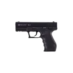 Blow TR17 siyah 9mm yarı otomatik kurusıkı ses tabancası taktik polimer gövde.