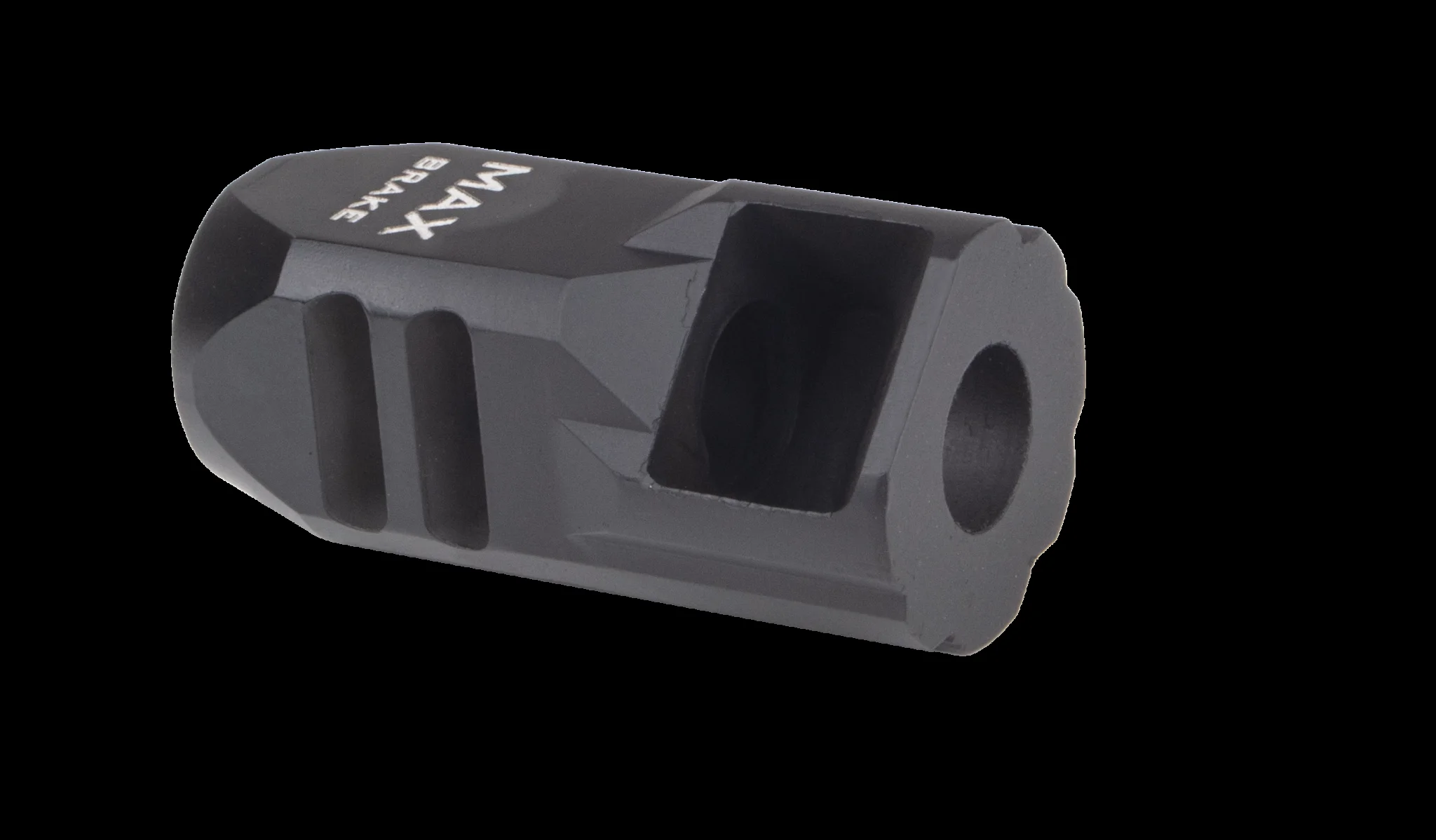 D-tac Maxbrake 12 Kalibre Kompansatör 12 Kalibre taktik av tüfekleri için geri tepme azaltıcı D-tac Maxbrake siyah kompansatör.