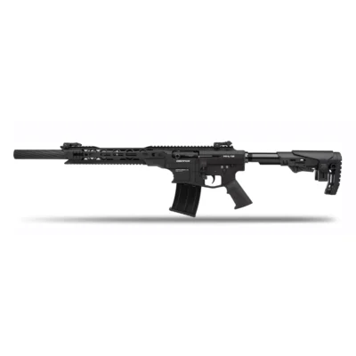 Solaklar için özel üretilmiş Derya MK-12 AS-101LH 12 kalibre şarjörlü yarı otomatik taktik av tüfeği.