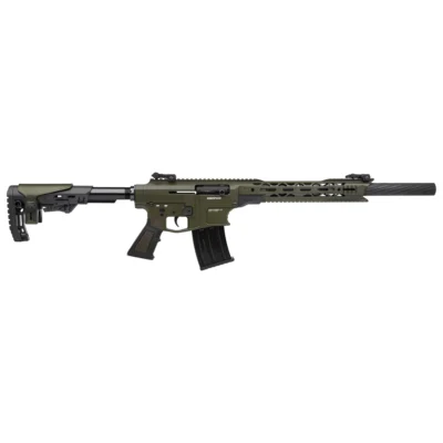 Derya Mk-12 As-103Sf Haki 12 Kalibre Yarı Otomatik Şarjörlü Taktik Av Tüfeği