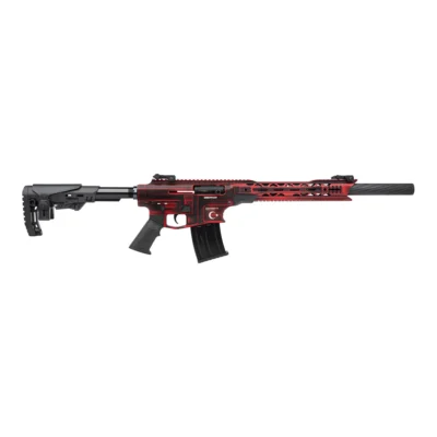 Derya Mk-12 As-104Se-B Kırmızı Eskitme 12 Kalibre Yarı Otomatik Şarjörlü Av Tüfeği