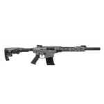 Derya MK-12 AS-110SF 12 kalibre gri taktik şarjörlü av tüfeği.