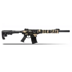 Derya MK-12 AS-150K çöl kamuflajlı 12 kalibre taktik şarjörlü av tüfeği.
