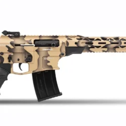 Derya MK-12 AS-152K çöl kamuflajlı 12 kalibre yarı otomatik şarjörlü av tüfeği.