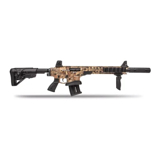 Derya MK-12 ST-164 Strike 12 Kalibre şarjörlü yarı otomatik taktik av tüfeği.