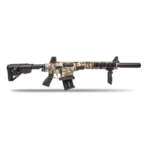 Derya MK-12 ST-165 Strike 12 Kalibre yarı otomatik taktik şarjörlü av tüfeği.
