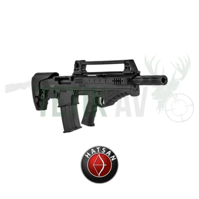 Hatsan Escort BTS 12 bullpup şarjörlü yarı otomatik 12 kalibre taktik av tüfeği.